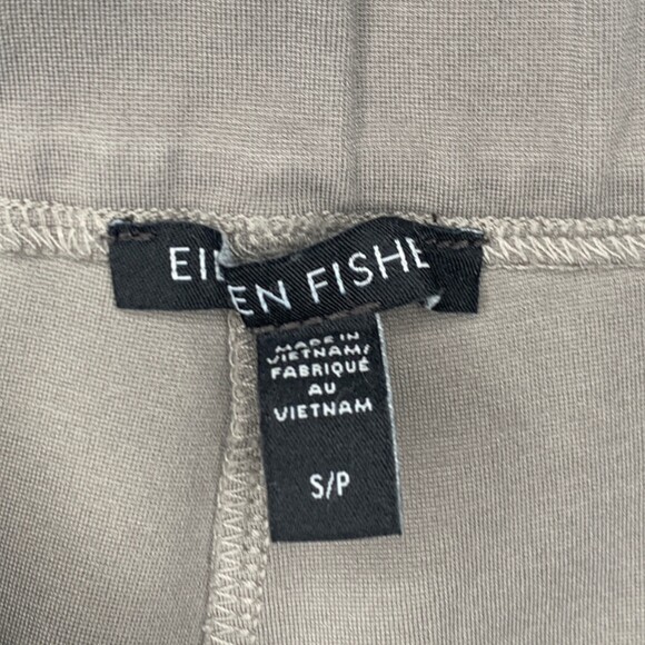 EILEEN FISHER Women’s Pants Small Gray Tencel Blend Straight Leg Comfort - Picture 4 of 7
